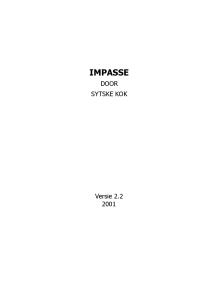 Impasse script preview
