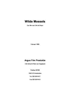 Wilde Mossels script preview