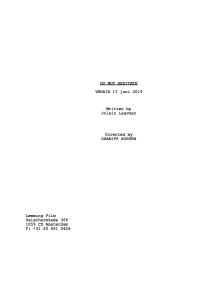 Do Not Hesitate script preview