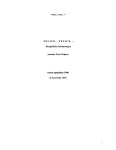 Felice... Felice... script preview