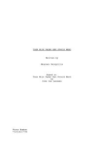 Toen mijn Vader een Struik werd script preview