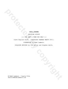 Tom en Thomas script preview