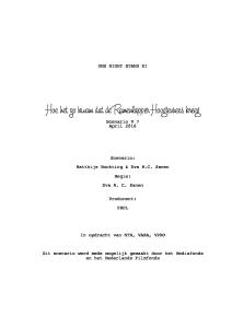 Hoe het zo kwam dat de Ramenlapper Hoogtevrees kreeg script preview