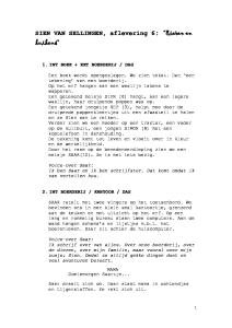Sien van Sellingen script preview